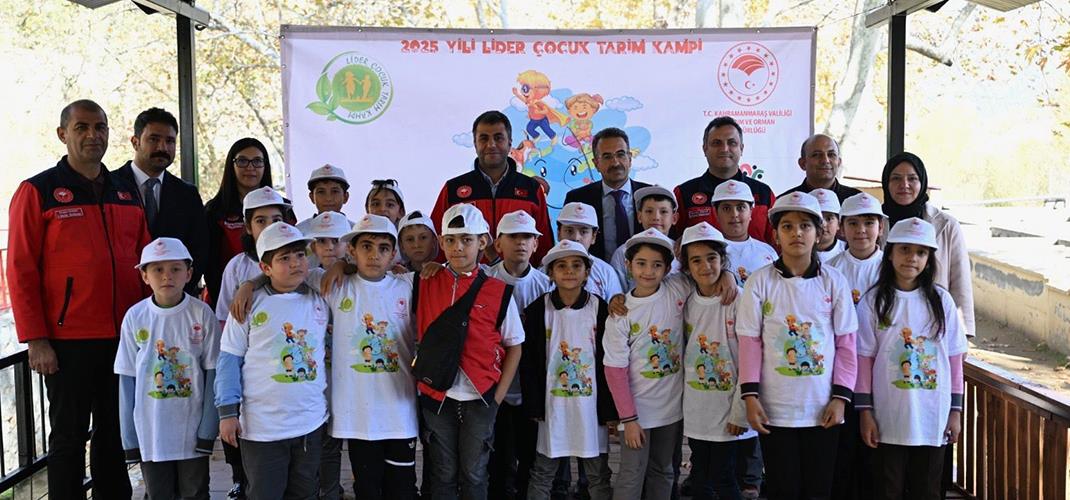  LİDER ÇOCUK TARIM KAMPI SONA ERDİ