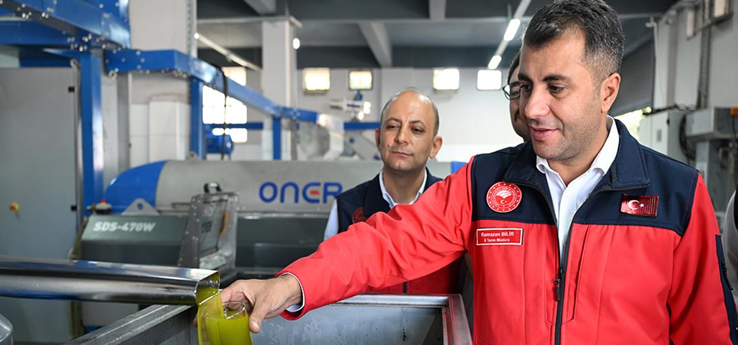 Zeytinyağı İşleme Tesisi Ziyaret Edildi